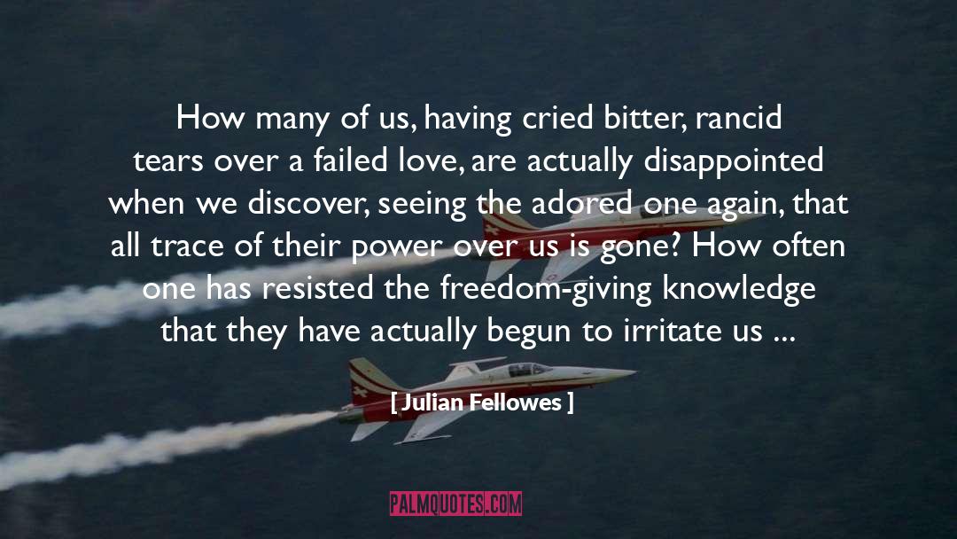 Irritate quotes by Julian Fellowes