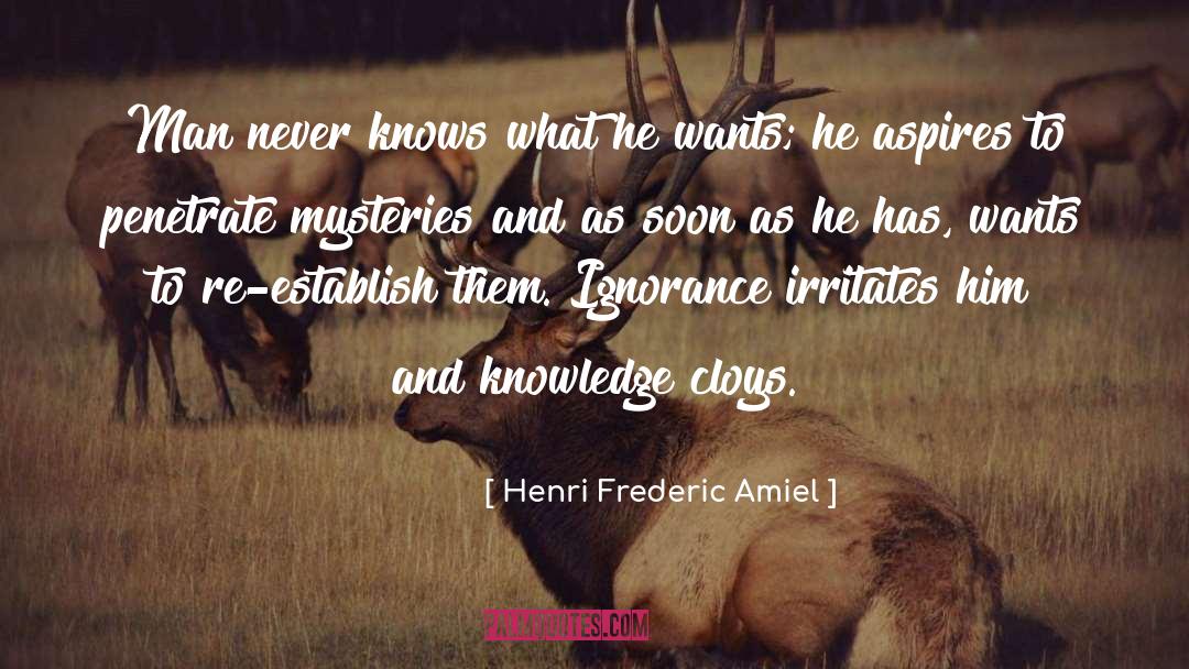 Irritates quotes by Henri Frederic Amiel