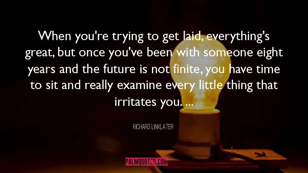 Irritates quotes by Richard Linklater