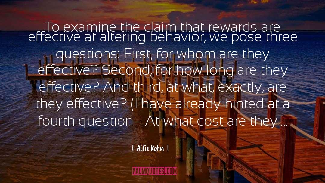 Irritating Behavior quotes by Alfie Kohn