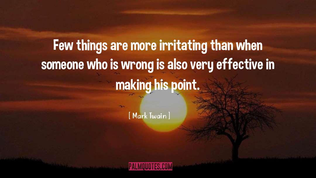 Irritating quotes by Mark Twain