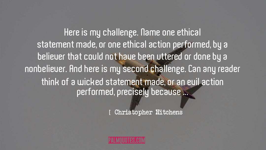 Irritating quotes by Christopher Hitchens