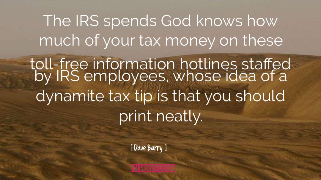 Irs quotes by Dave Barry