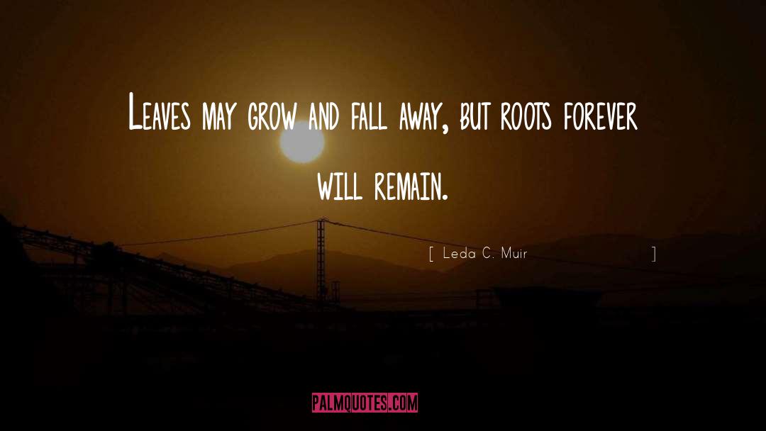 Is Fall quotes by Leda C. Muir