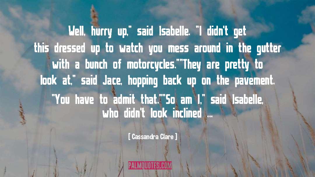 Isabelle Lightwood quotes by Cassandra Clare