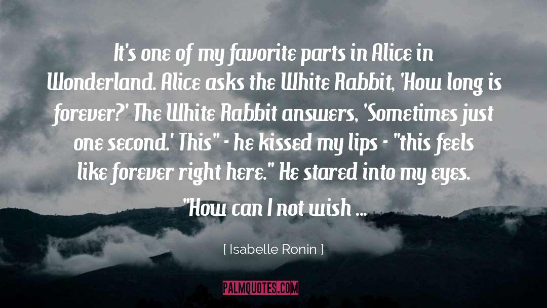 Isabelle quotes by Isabelle Ronin