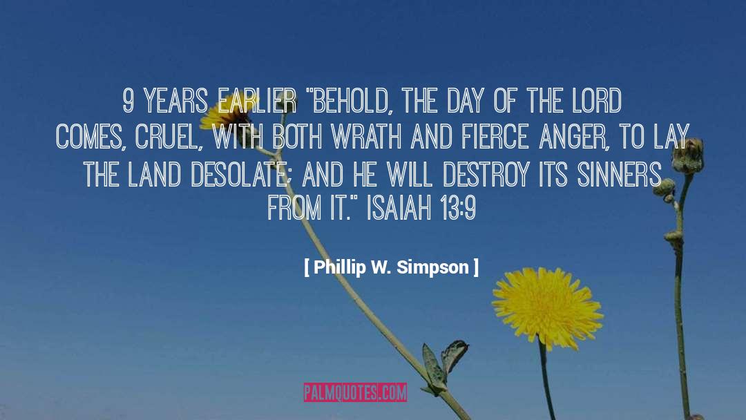 Isaiah quotes by Phillip W. Simpson