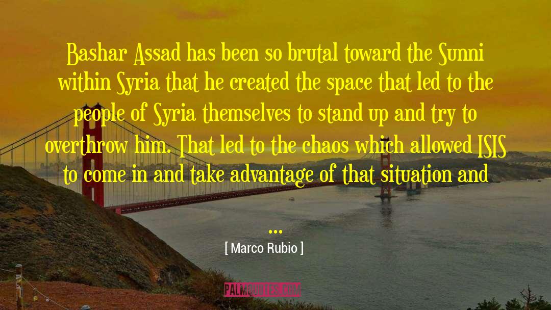 Isis quotes by Marco Rubio