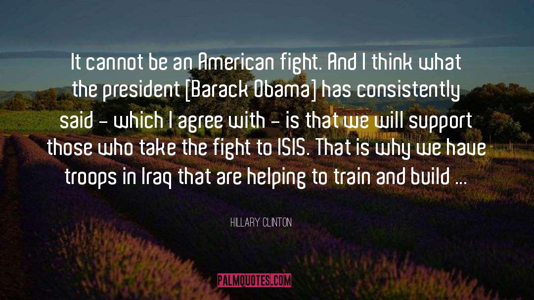 Isis quotes by Hillary Clinton