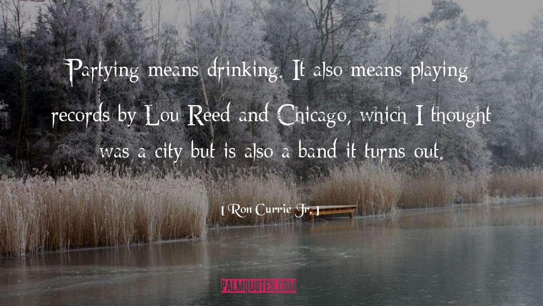 Iskiate Drink quotes by Ron Currie Jr.