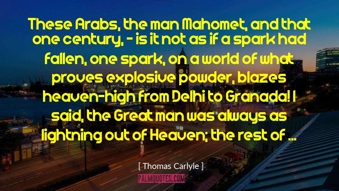 Islam Convert quotes by Thomas Carlyle