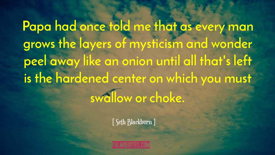 Islam Onion Layers quotes by Seth Blackburn