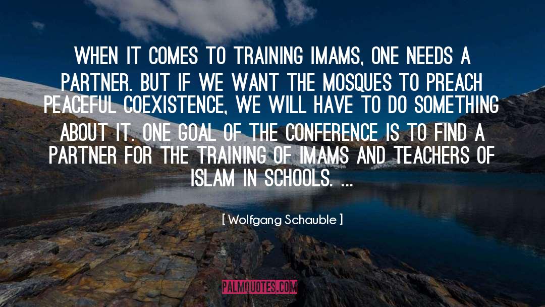 Islam quotes by Wolfgang Schauble