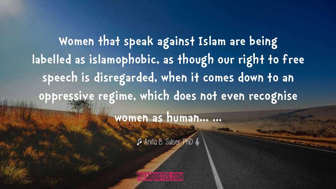 Islam quotes by Anita B. Sulser PhD