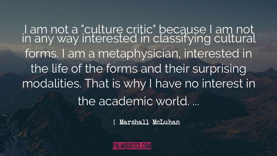 Islamic Culture quotes by Marshall McLuhan