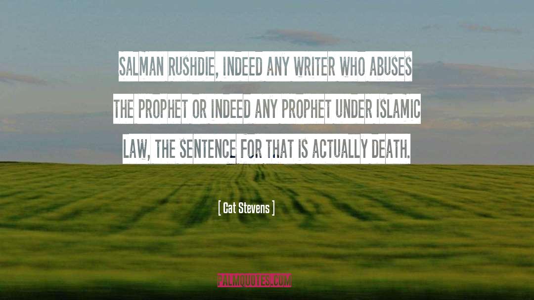 Islamic Law quotes by Cat Stevens