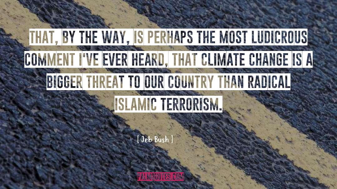 Islamic Lie quotes by Jeb Bush