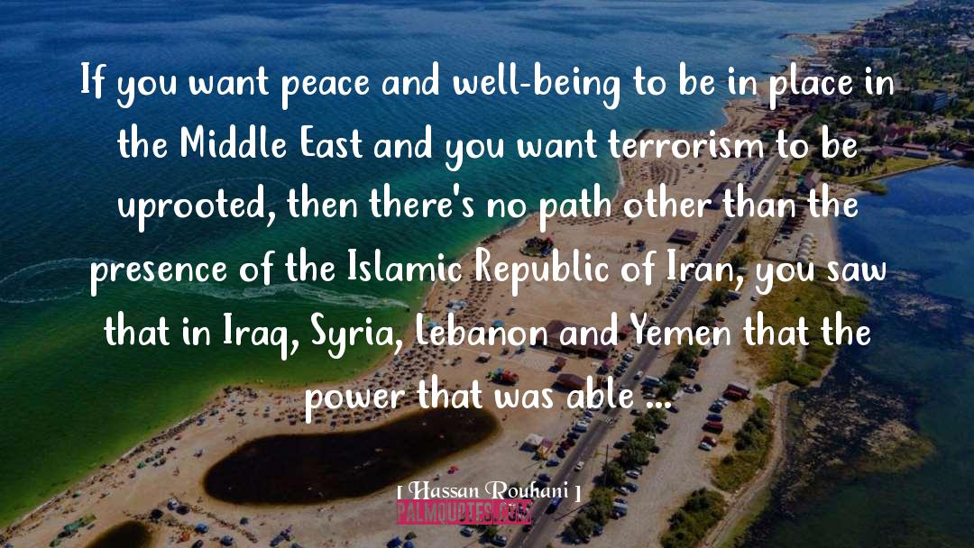 Islamic Republic quotes by Hassan Rouhani