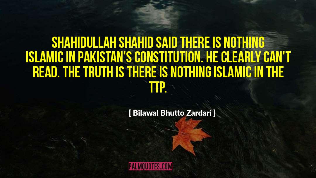 Islamic Republic quotes by Bilawal Bhutto Zardari