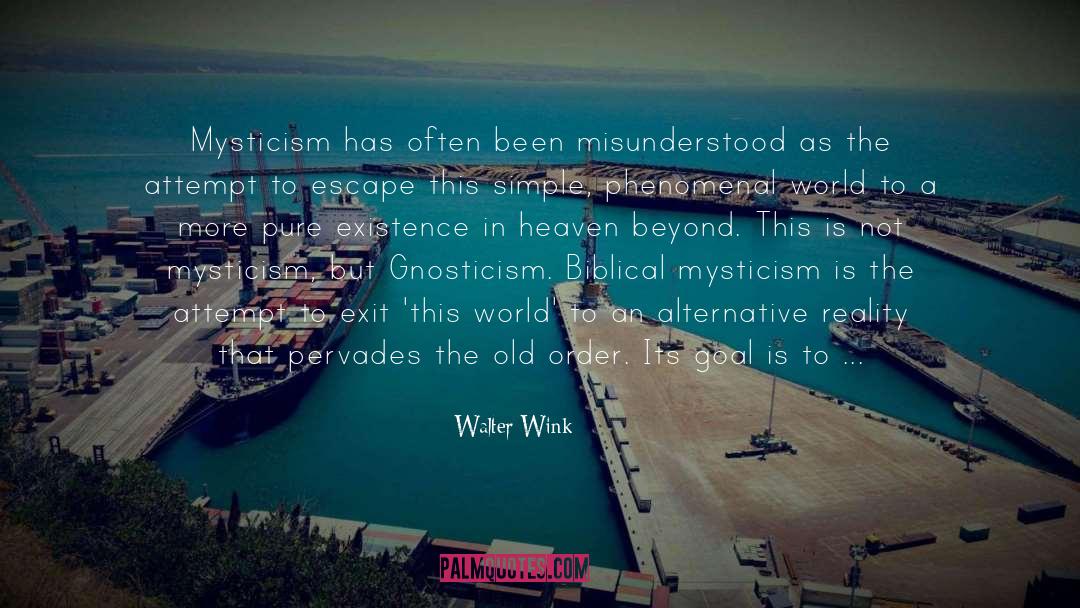 Islamic Says quotes by Walter Wink