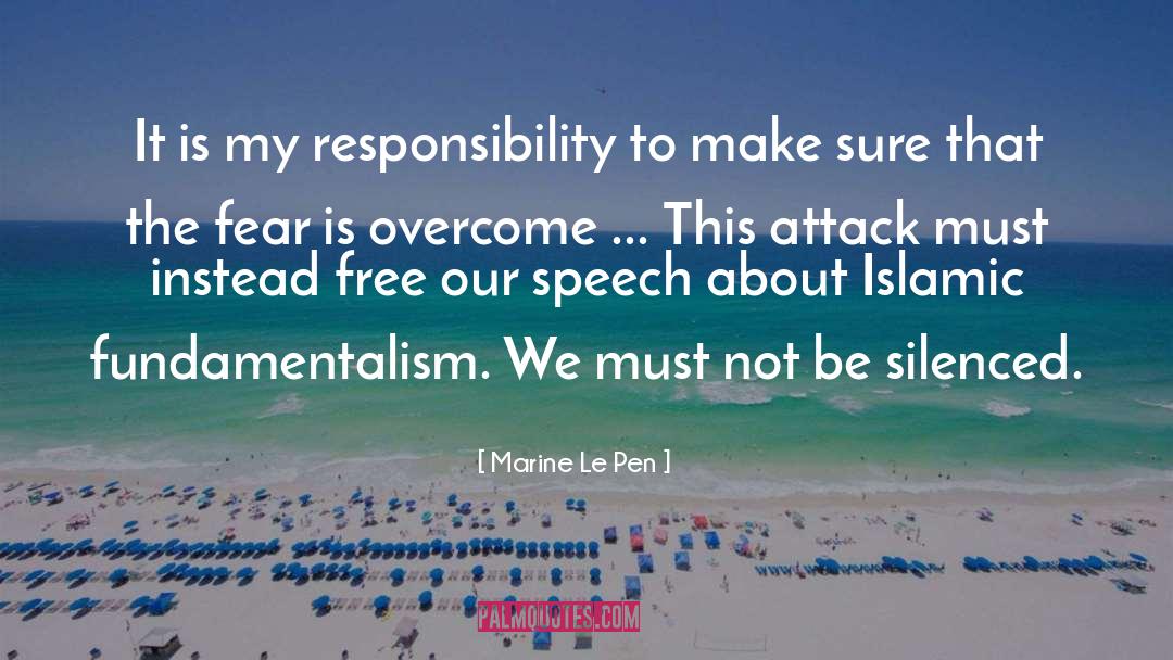 Islamic Spirituality quotes by Marine Le Pen