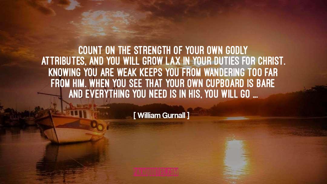 Islamic Spirituality quotes by William Gurnall