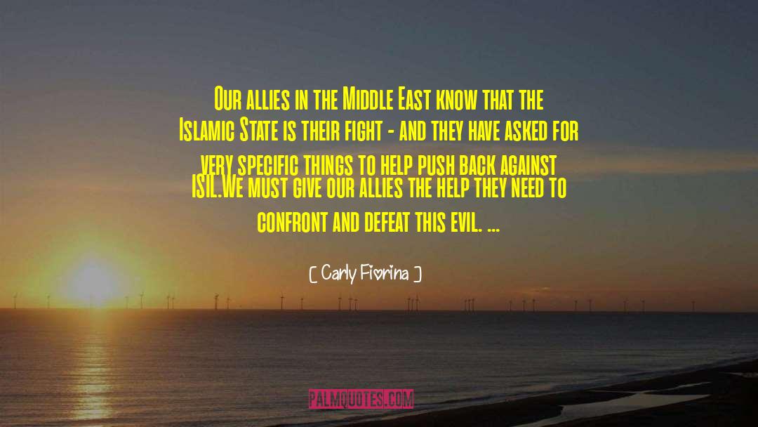 Islamic State quotes by Carly Fiorina