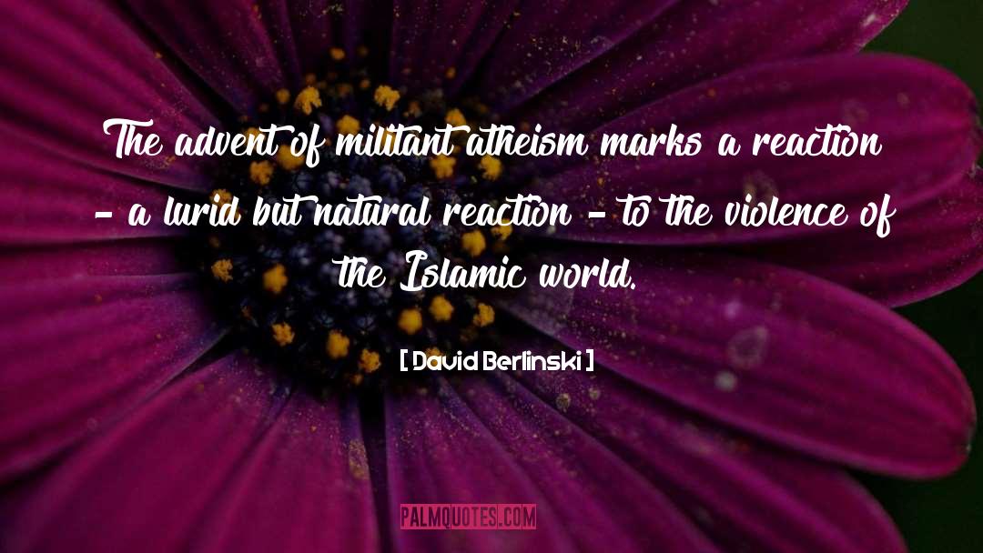 Islamic World quotes by David Berlinski