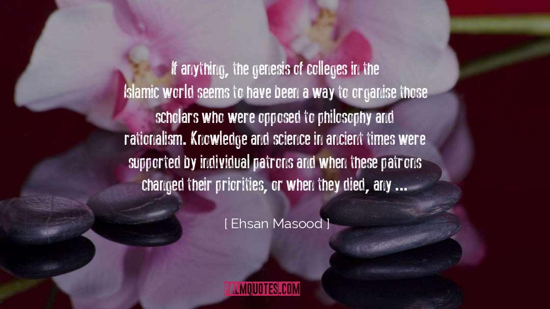 Islamic World quotes by Ehsan Masood