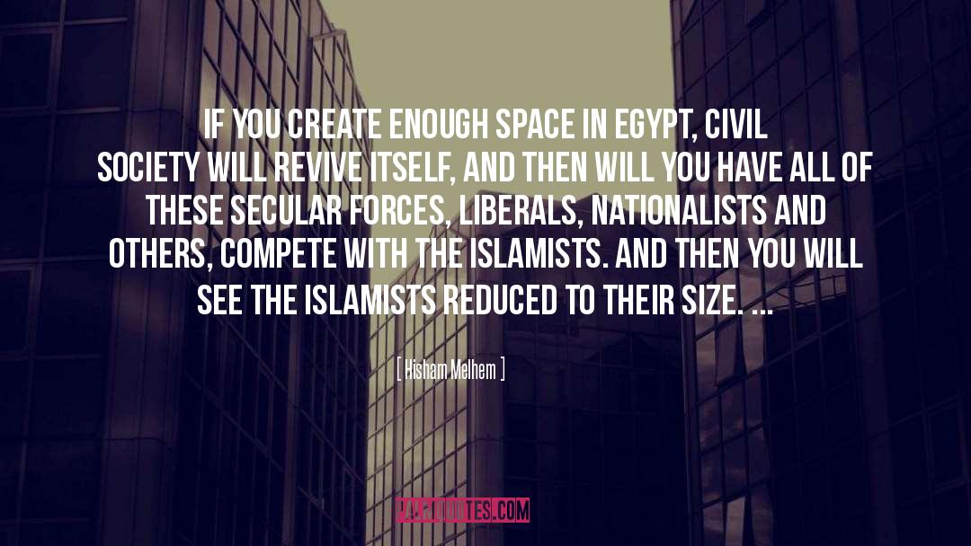 Islamists quotes by Hisham Melhem
