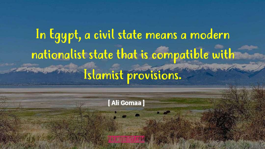 Islamists quotes by Ali Gomaa