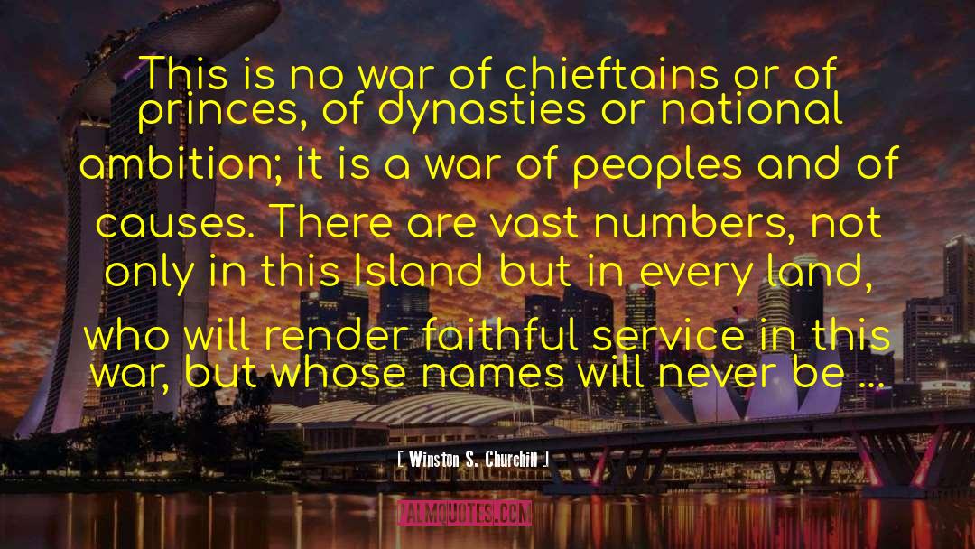 Island Flirtations quotes by Winston S. Churchill