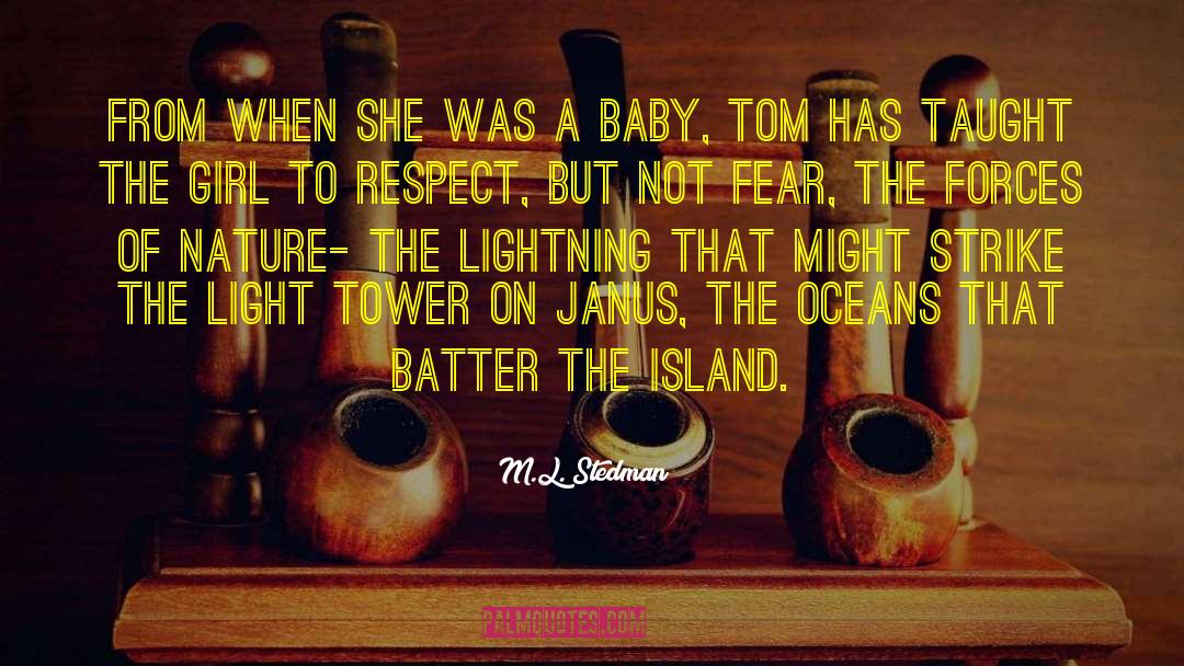 Island Lotf quotes by M.L. Stedman
