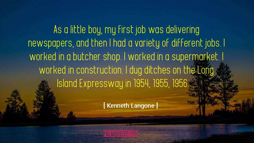 Island Lotf quotes by Kenneth Langone