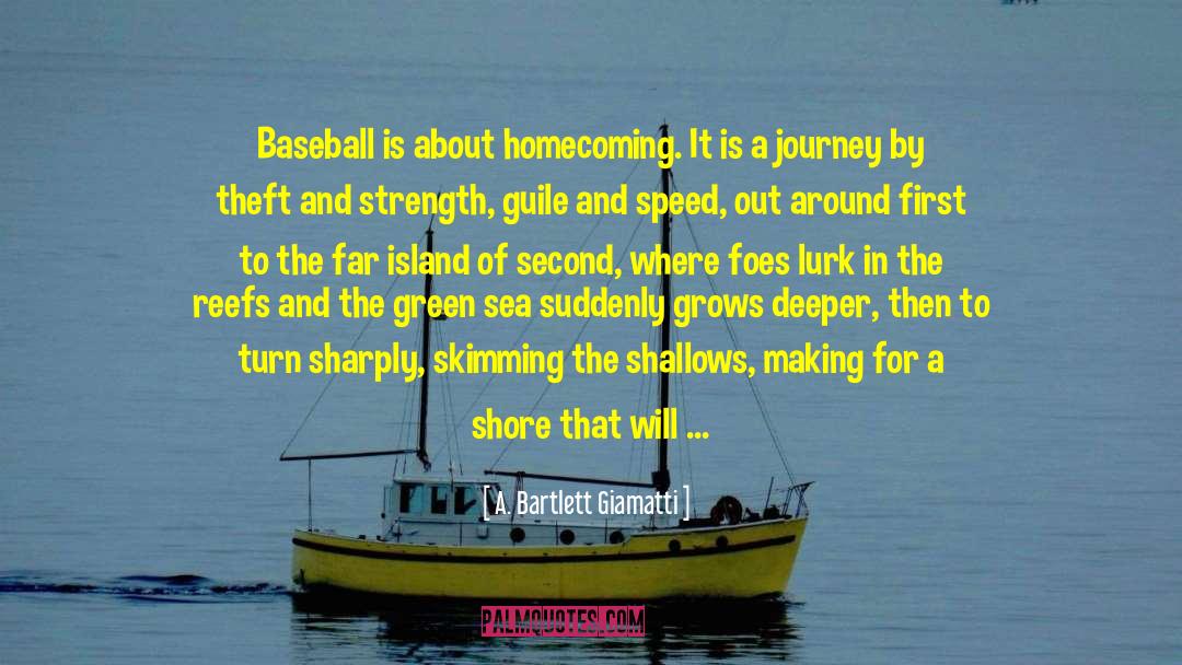 Island Summer quotes by A. Bartlett Giamatti