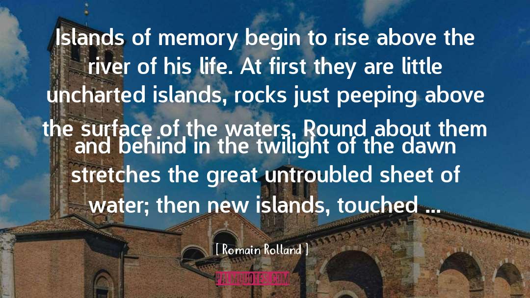 Islands quotes by Romain Rolland