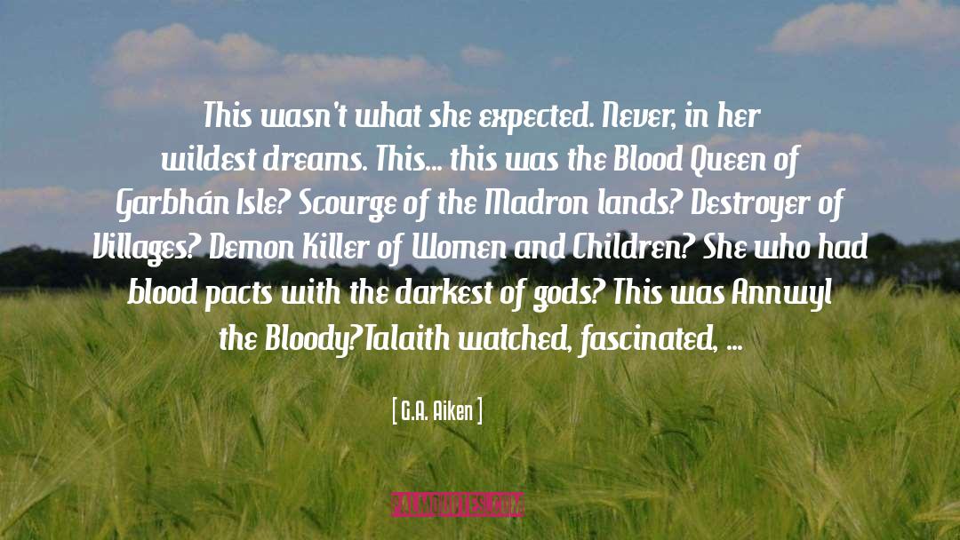 Isle Esme quotes by G.A. Aiken