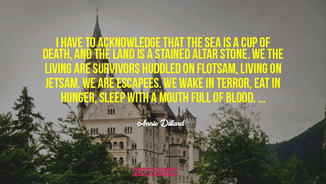 Isle Of Blood And Stone quotes by Annie Dillard