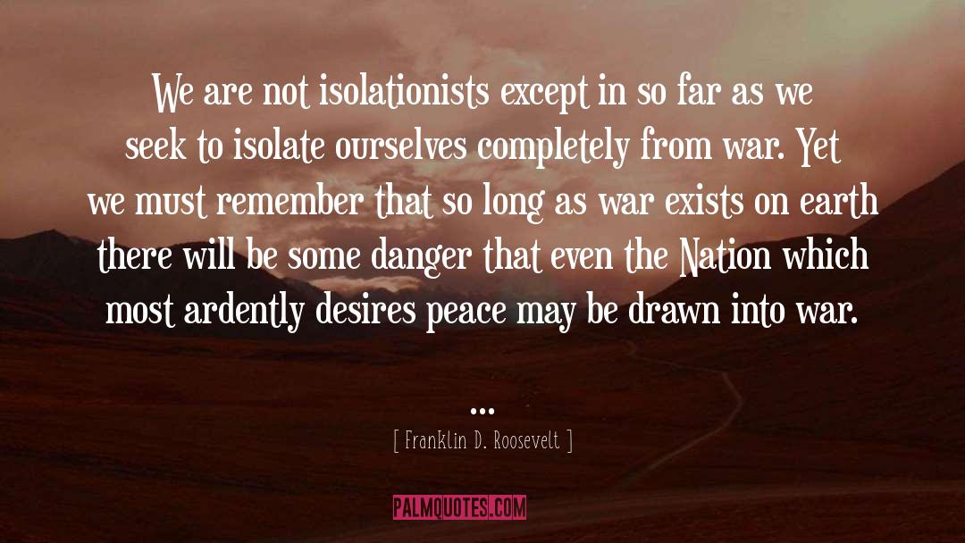 Isolate quotes by Franklin D. Roosevelt