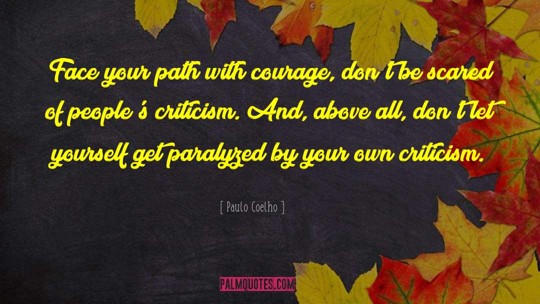 Isolated Path quotes by Paulo Coelho