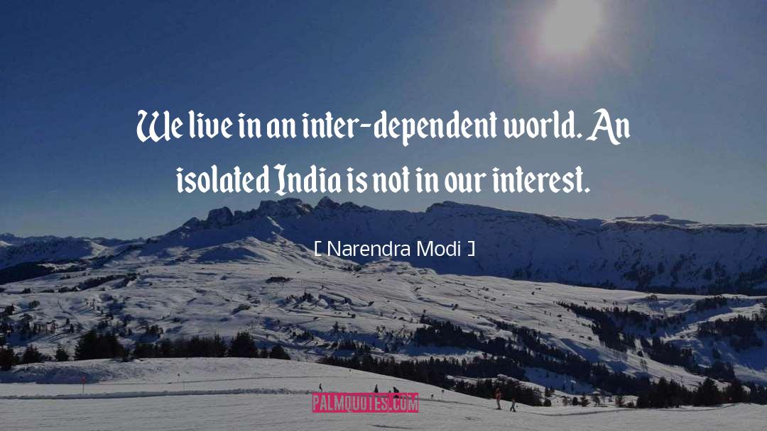 Isolated quotes by Narendra Modi
