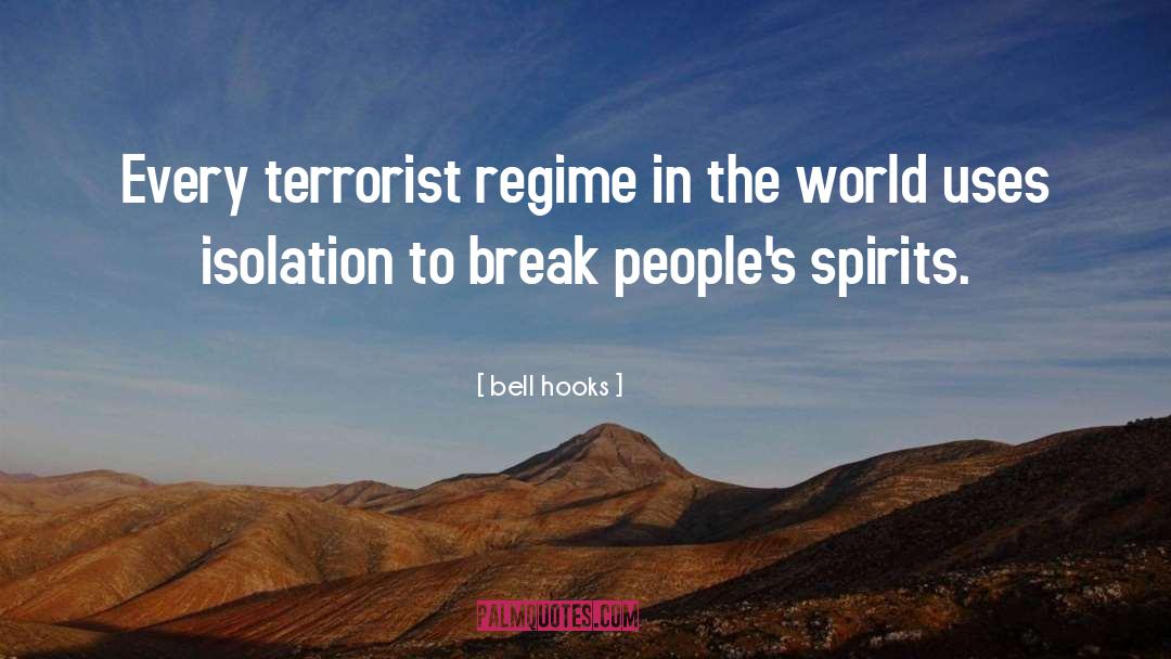 Isolation quotes by Bell Hooks