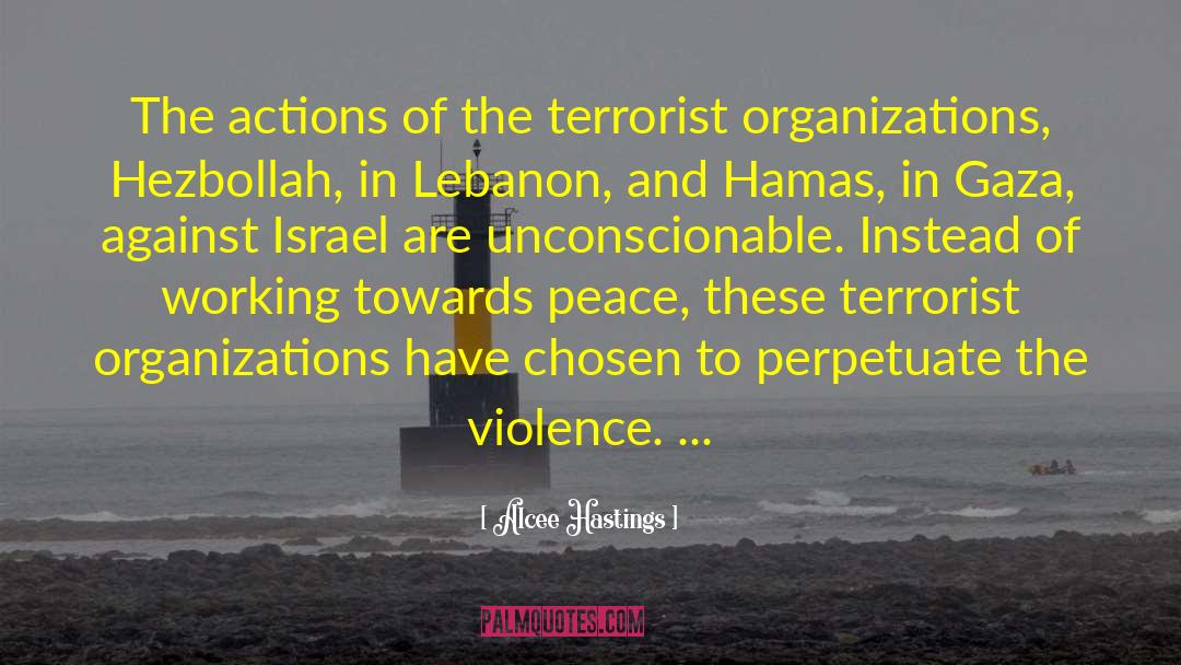 Israel Gaza Conflict quotes by Alcee Hastings