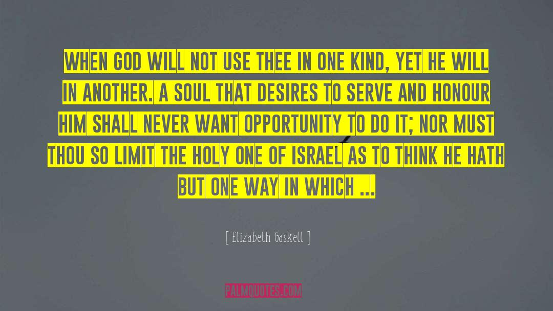 Israel Must Expel Palestine quotes by Elizabeth Gaskell