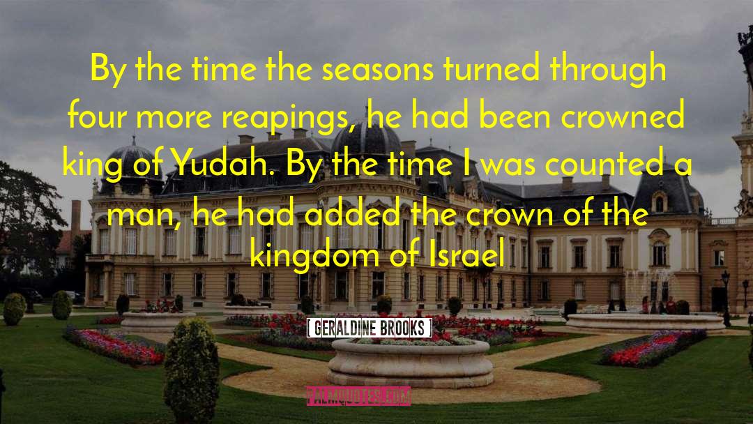 Israel Washburn quotes by Geraldine Brooks