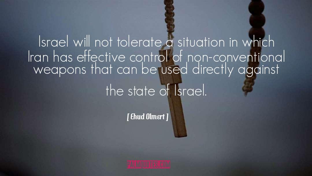 Israel Washburn quotes by Ehud Olmert