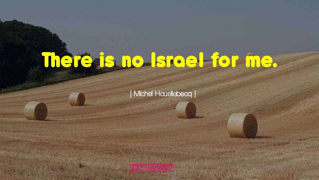 Israel Washburn quotes by Michel Houellebecq