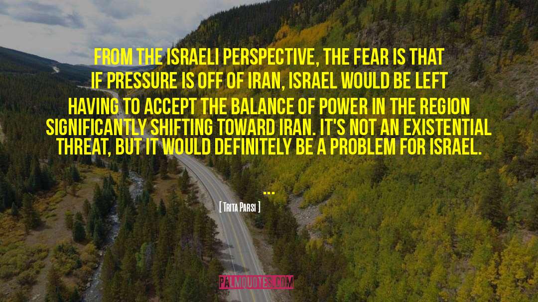 Israel Washburn quotes by Trita Parsi