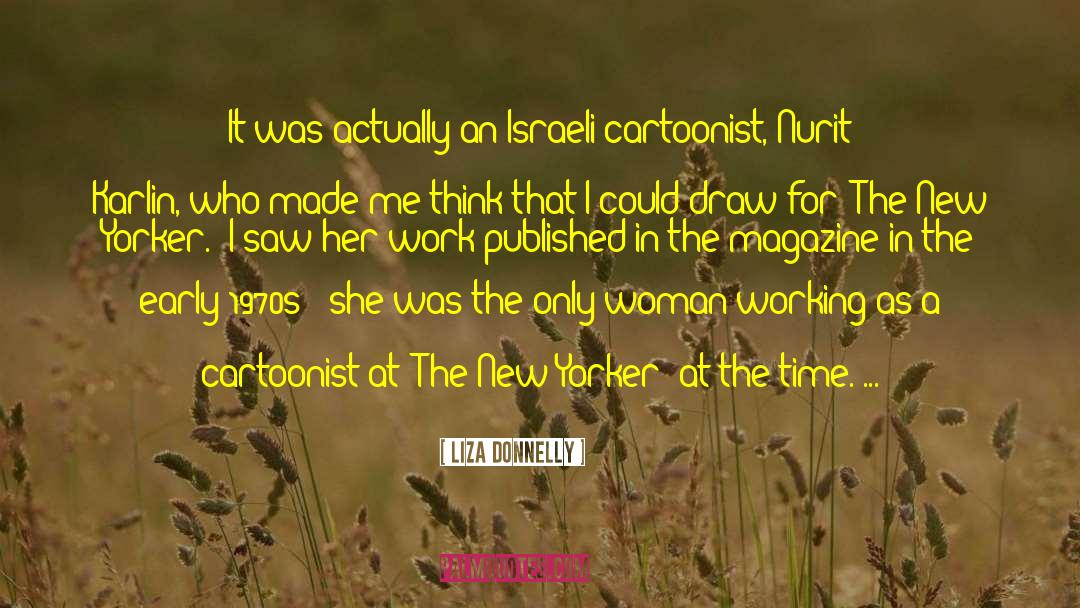 Israeli Palestine quotes by Liza Donnelly