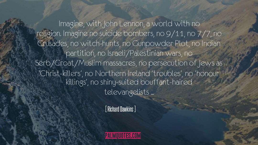 Israeli Palestinian quotes by Richard Dawkins